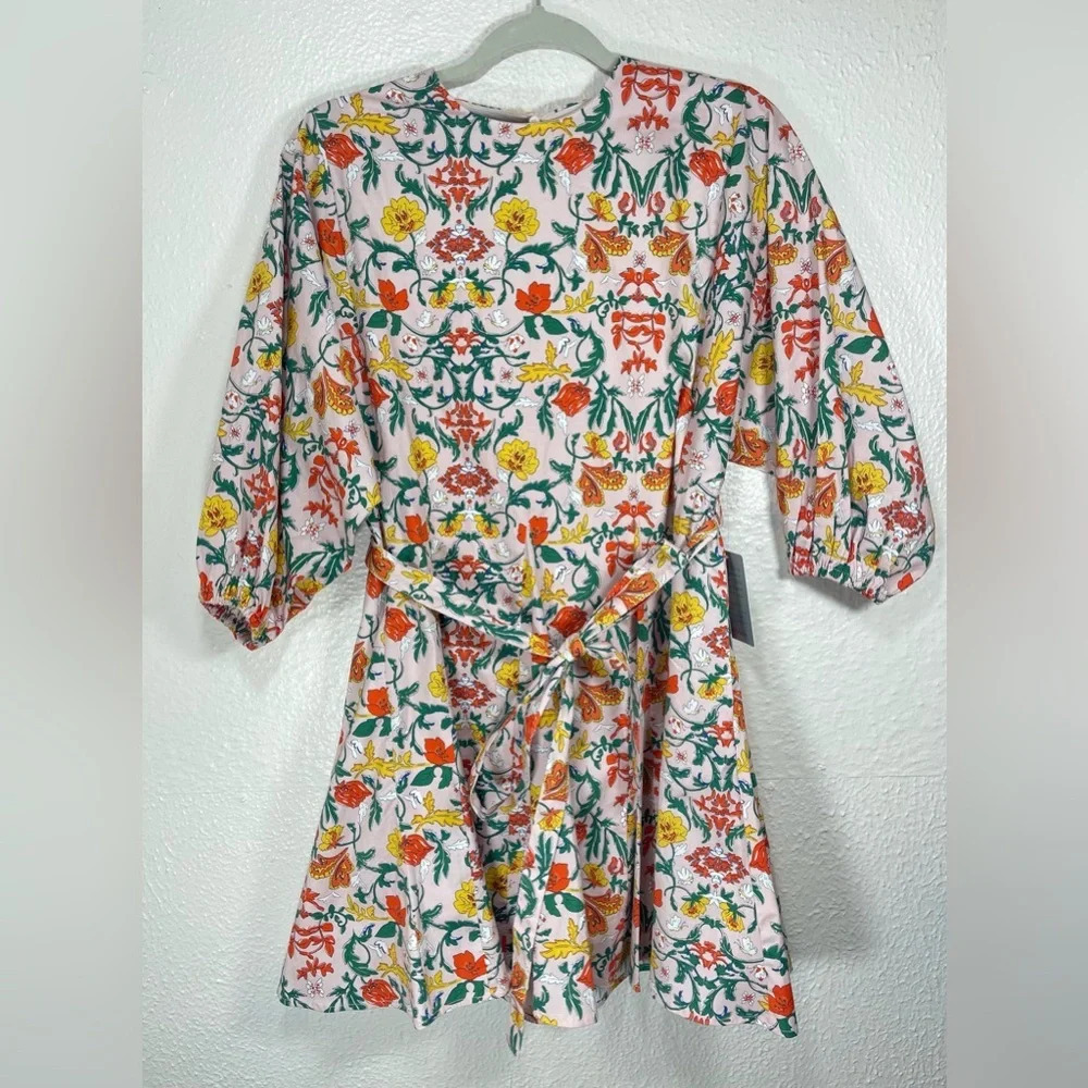 NWT Nordstrom Melloday Blush Floral Multi Mini Dress Women’s XS Summer Spring